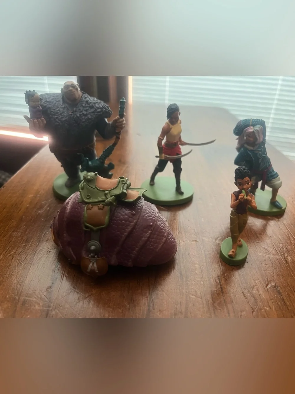 Set of 5 Raya and the Last Dragon Figurines